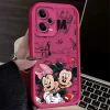 Disney Mickey Minnie Mouse Silicone Phone Case For Xiaomi 3