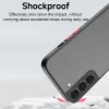 ARMOR Shockproof Matte Bumper Cover for Samsung 4