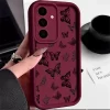 Full Screen Butterfly Silicone Anti-Drop Case for Samsung 4