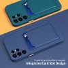 Liquid Silicone Card Holder Case for Samsung 5