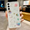 Luxury Glitter Stars Moon Silicone Case for Samsung Galaxy 6