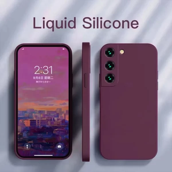 Soft Liquid Silicone Case 1