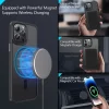 Matte Translucent Magnetic Case for iPhone 16, 15, 14, 13, 12, 11 Pro Max Plus 3