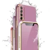 Luxury Square Plating TPU Case for Huawei Y7A & P Smart 2021 4