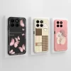 Creative Liquid Silicone Painted Case for Honor X8B 5