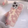 3D Pink Dragon Laser Case for iPhone – Cute New Year Shockproof Cover 3