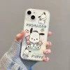 Sanrio Pochacco Cartoon Y2K Kawaii Phone Case for iPhone 3