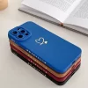 Colorful Love Heart Silicone Phone Case for iPhone 4