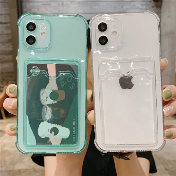 TPU Wallet Holder Case for Huawei P30/P40 Pro & Mate/Nova Series 1