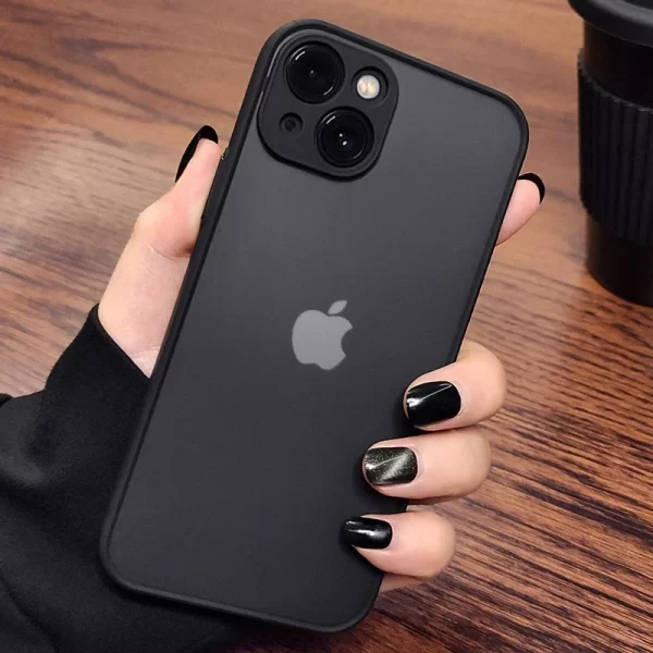 Luxury Shockproof Matte Phone Case for iPhone 1