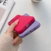 Slide Camera Protection Candy Color Case – Soft Silicone Bumper Cover for iPhone 6