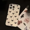 Luxury Silver Bow Knot Laser Phone Case for iPhone 5