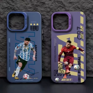 Popular NO.10 Matte Case for iPhone – Anti-Fall Sports Legend Cover 1