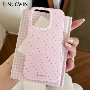 Polka Dot Minimalist Case for iPhone – Ultra-Slim Shockproof Cover 1