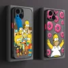 Funny Cartoon The Simpson Phone Case for iPhone 2