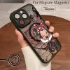 Mickey Minnie Matte Magnetic Case – Soft Back Cover for iPhone 5