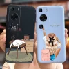 Cute Cartoon Soft Silicone Case for Huawei P60/P60 Pro/P60 Art 2