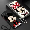 Disney Mickey Minnie Silicone Case – Cute Soft Cover for iPhone 6