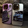 Fashion Car Print Case for iPhone – Anti-Drop IMD Hard Cover 2