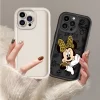 Minnie Disney Mouse Liquid Eye Ladder Phone Case for iPhone 5