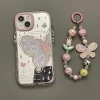 Pink Butterfly Silicone Case – Soft Shockproof Cover for iPhone 2