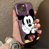 Disney Mickey Mouse Smile Case – Cute Y2K Soft Cover for iPhone 3