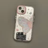 Pink Butterfly Silicone Case – Soft Shockproof Cover for iPhone 3