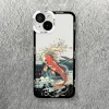 Art Fish Koi Carp Clear Case – Soft TPU Silicone Protective Cover for iPhone 6