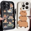 Funny Cartoon Capybara Phone Case for Huawei P & Mate Series 3