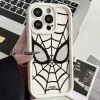 Marvel Spider-Man Plain Silicone Soft Cover for iPhone 3