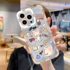 Stray Cartoon Transparent Case – Fun Kids Soft Cover for iPhone 6