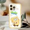 Cartoon SpongeBob & Patrick Clear Case for iPhone – Soft TPU Protective Cover 4