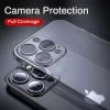 0.3mm Ultra Thin Matte Hard Clear Case for iPhone 16, 15, 14, 13, 12, 11 Pro Max 4