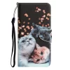 Cute Cat & Dog Wallet Flip Case for Huawei P Smart/P30/P40/Y Series 4