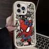 Spider-Man & Hello Kitty Silicone Case for iPhone – Cute TPU Shockproof Cover 3