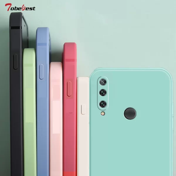 Fashion Square Frame Silicone Case for Huawei Y Series 1