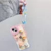 Bead Bracelet Chain Holder Case for iPhone – 3D Rainbow Bracket Stand 5