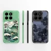 Creative Liquid Silicone Painted Case for Honor X8B 4