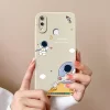 Cute Pilot Liquid Silicone Case for Huawei Y9S/Y9 Prime/Y9A 6