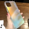 Matte Aurora Gradient Case for iPhone – Shockproof Laser IMD Cover 2