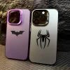 Bat Spider Pattern Matte Shockproof Bumper Phone Case for iPhone 6