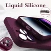 Official Solid Color Silicone Shockproof Case for iPhone 2