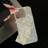 Luxury Glitter Conch Shell Case – Shiny Marble Bumper Cover for iPhone 3