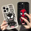 Marvel Venom, Deadpool, Groot Cartoon Phone Case for iPhone 2