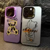 Graffiti Bear Graphic Case – Hard Matte Shockproof Cover for iPhone 6