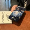 Starry Sky Cat Case for iPhone – Shockproof Soft Silicone Cover 4