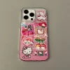 Sanrio My Little Pony Hello Kitty Case for iPhone – Cute Y2K Soft Cover 3