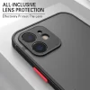 Luxury Shockproof Armor Matte Soft Silicone Bumper Phone Case for iPhone 5