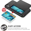 Armor Slide Card Holder Case – Shockproof Slot Cover for iPhone 2