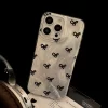 Luxury Silver Bow Knot Laser Phone Case for iPhone 6